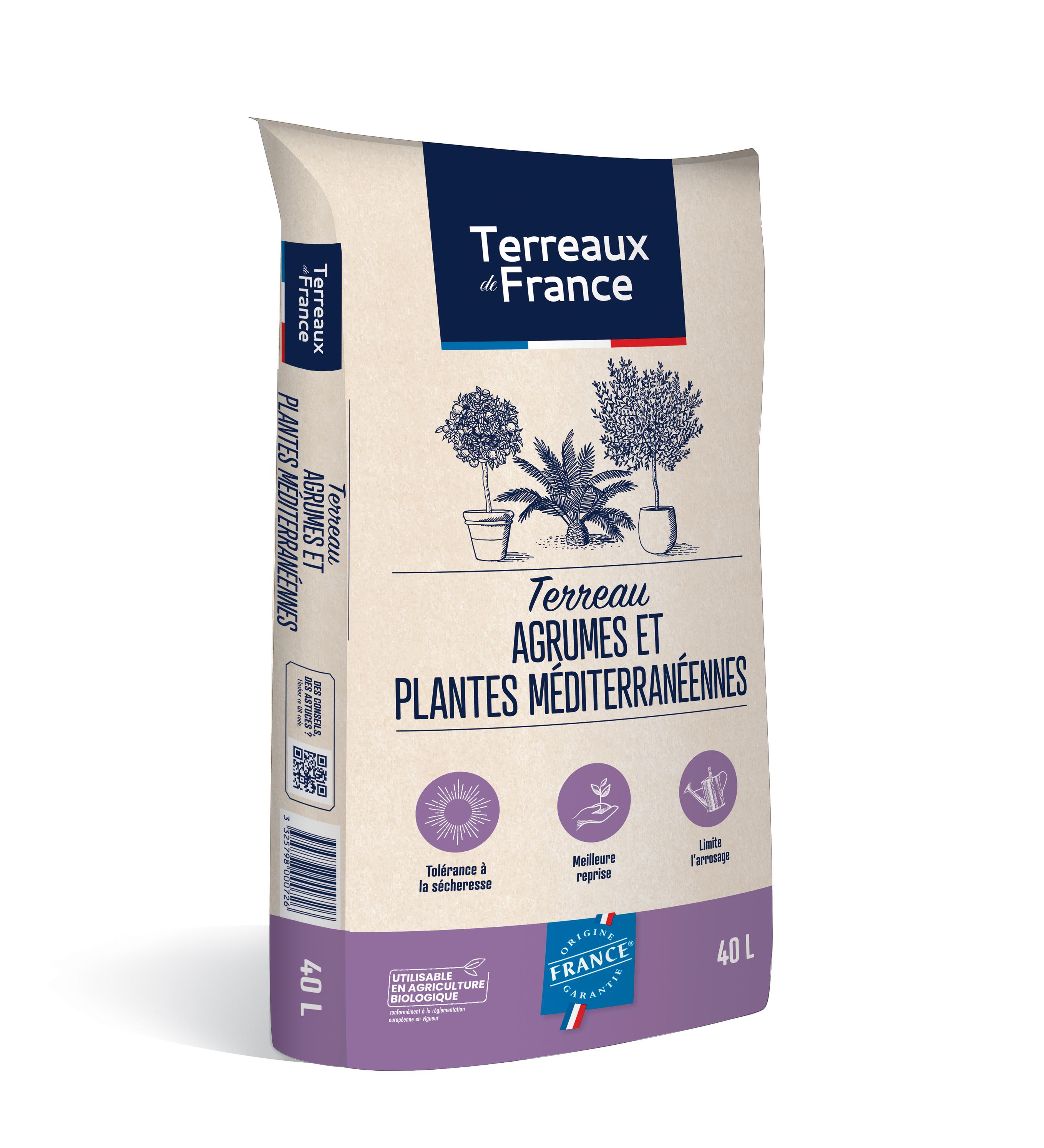 Sac Terreaux de France Aromatiques et plantes méditerranéennes 