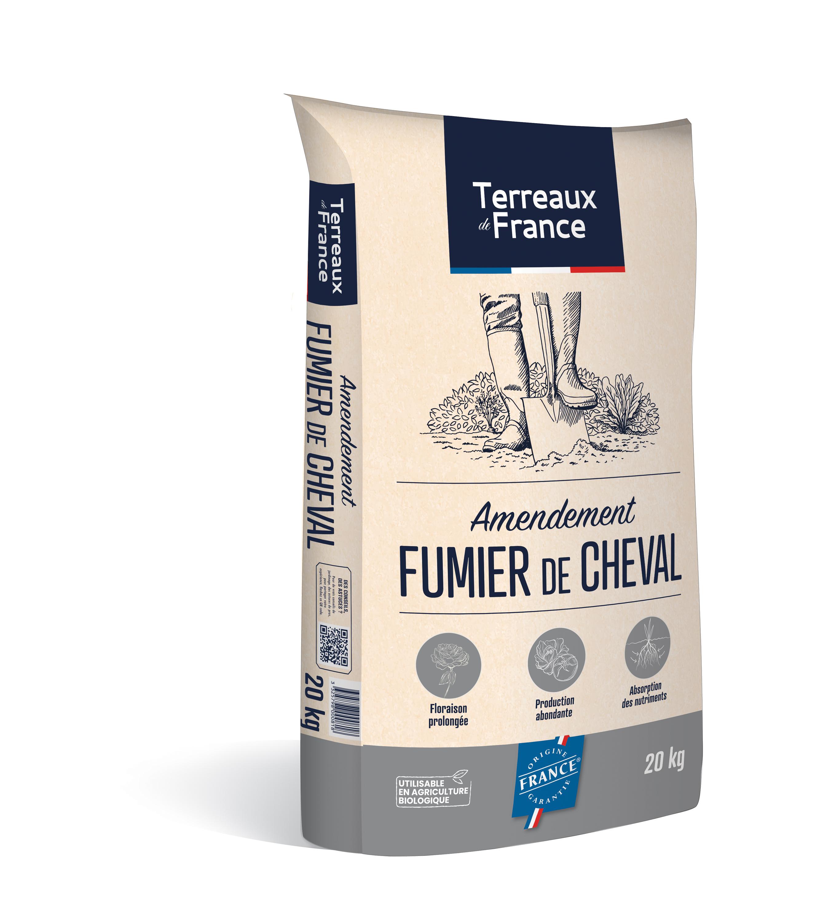 Sac terreaux de France fumier de cheval