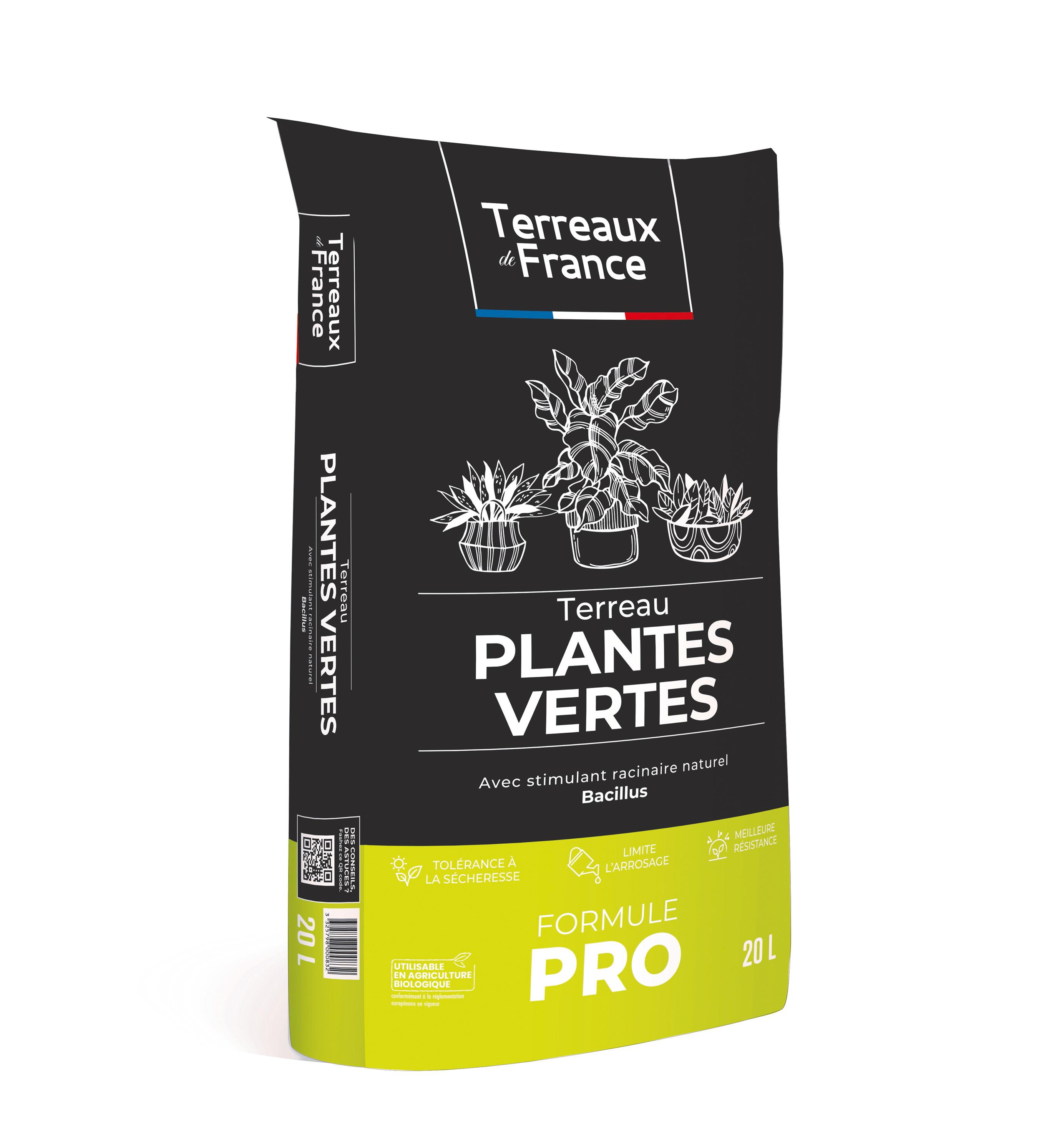 Sac de terreau Plantes vertes de la marque Terreux de France 