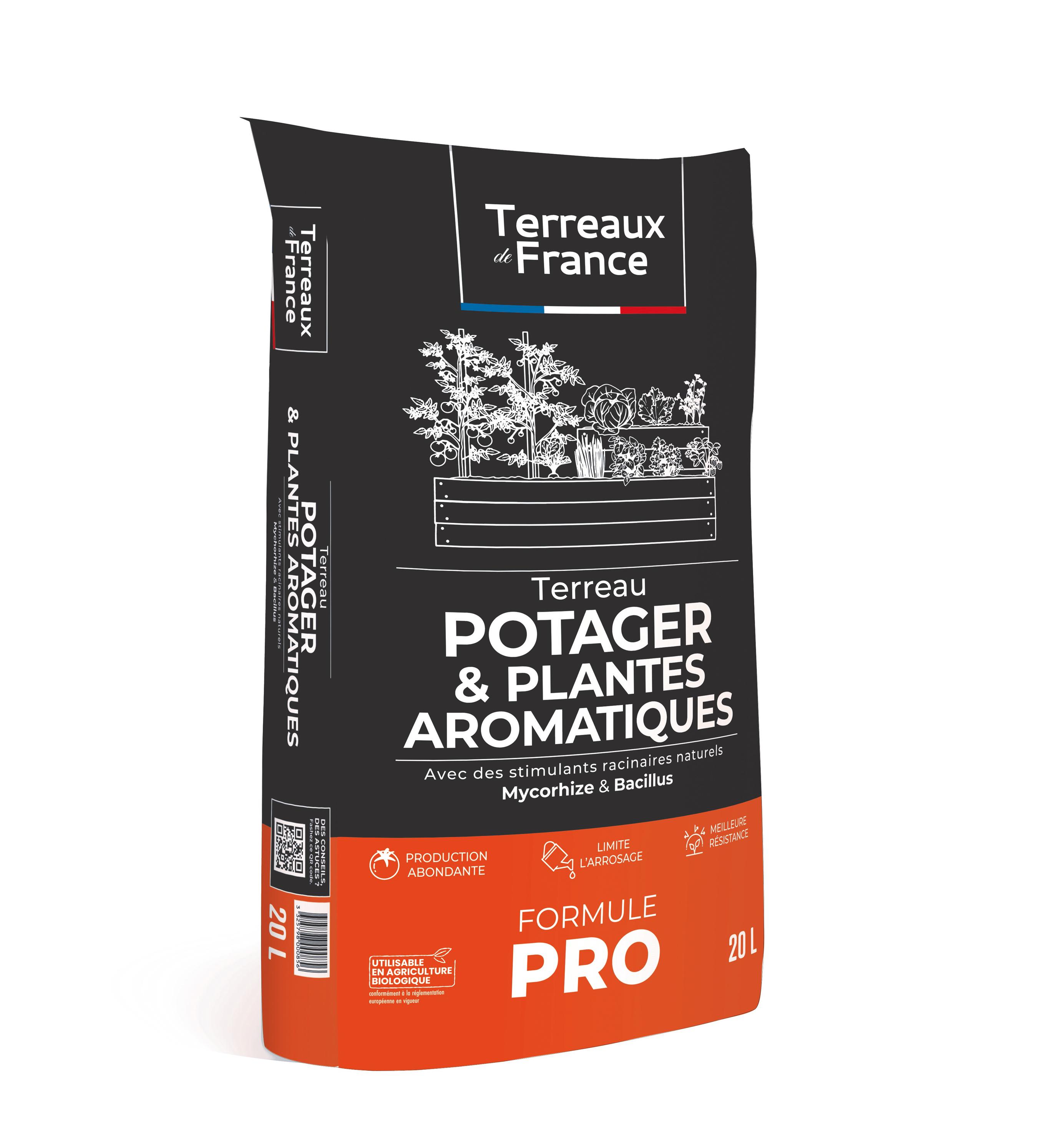 Sac Terreaux de France Potager et plantes aromatiques