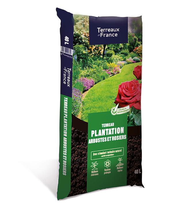 Sac Terreaux de France Plantation arbustes et rosiers
